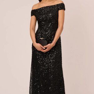 Sequin Beaded Gown | Adrianna Papell